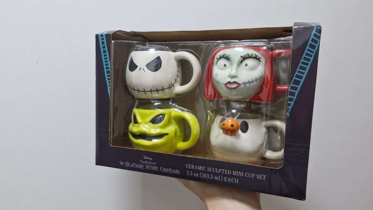 Conjunto de Canecas o Estranho Mundo de Jack 