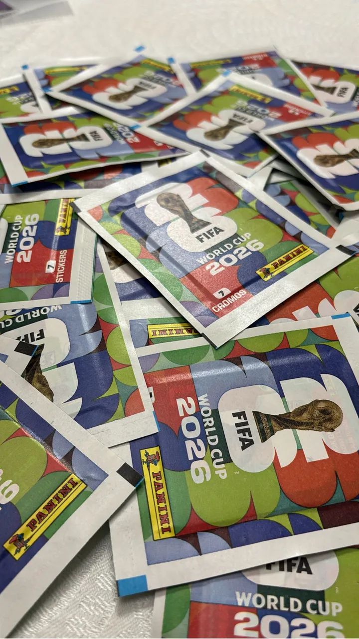 Envelope de figurinhas da Copa 2026 - Foto 2