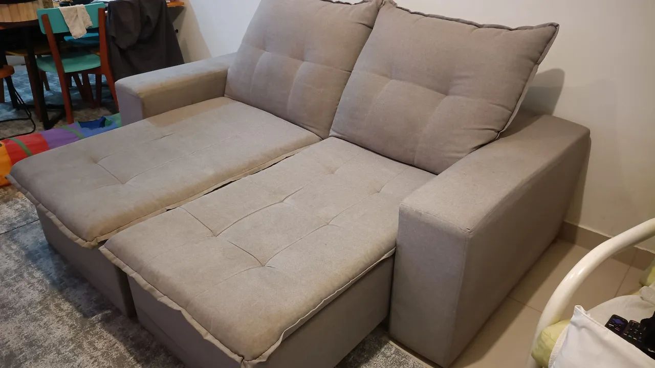 Sofá retrátil 2m - Foto 2