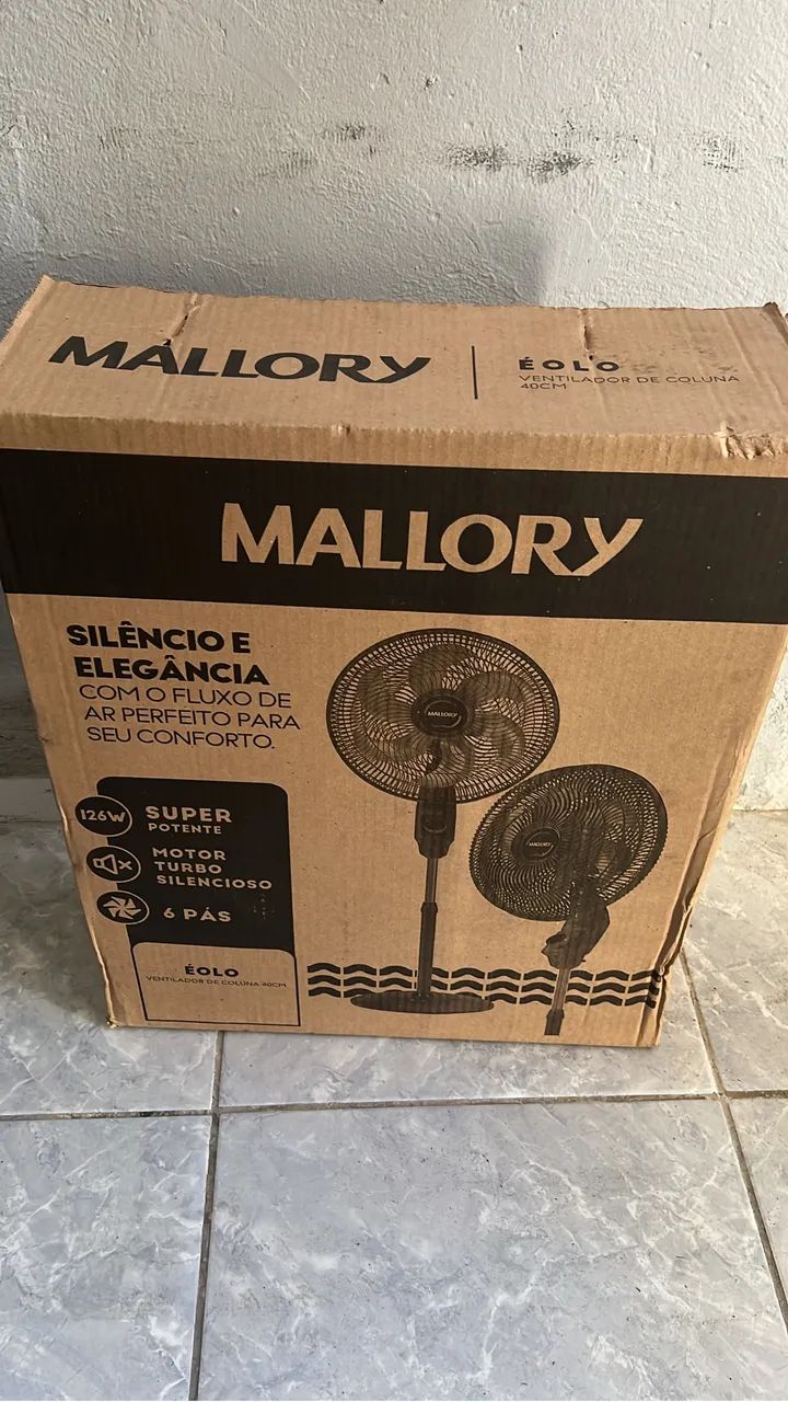 Ventilador de coluna lacrado