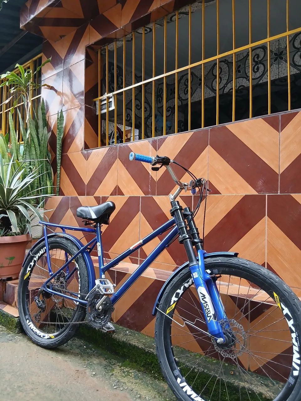 Bicicleta Personalizada Azul - Foto 3