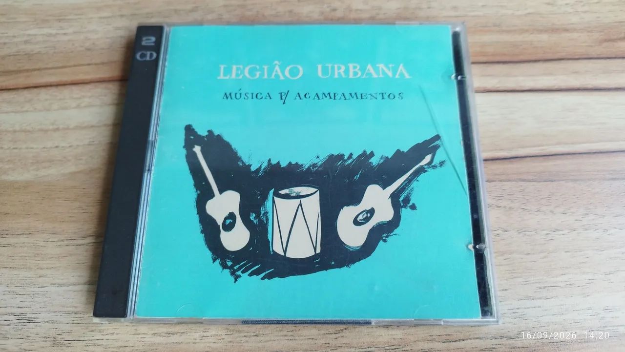 Cd Legião Urbana - música para Acampamentos