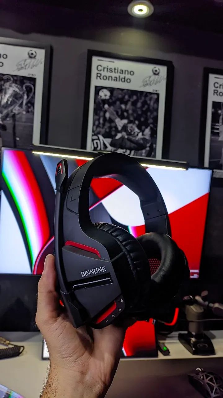 FONE DE OUVIDO SEM FIO BW01 2.4GHZ ( NOVO ) - Foto 4