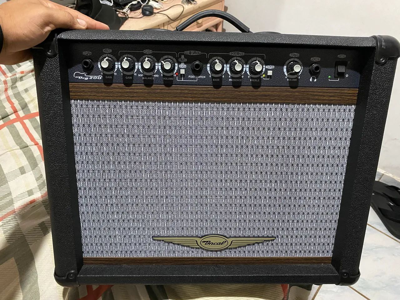 Cubo Amplificador Guitarra Polegadas Oneal Ocg-200 60w 10