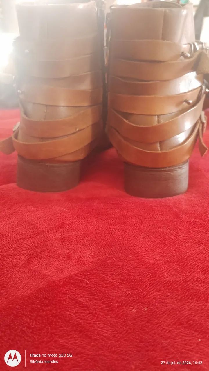 Bota cano curto Constance 38 - Foto 2