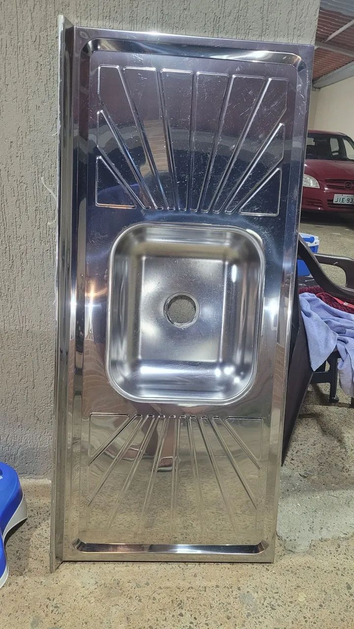 Pia inox cozinha