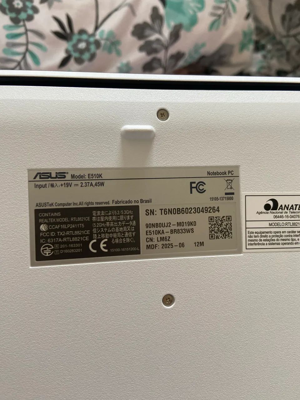 Notebook Asus 