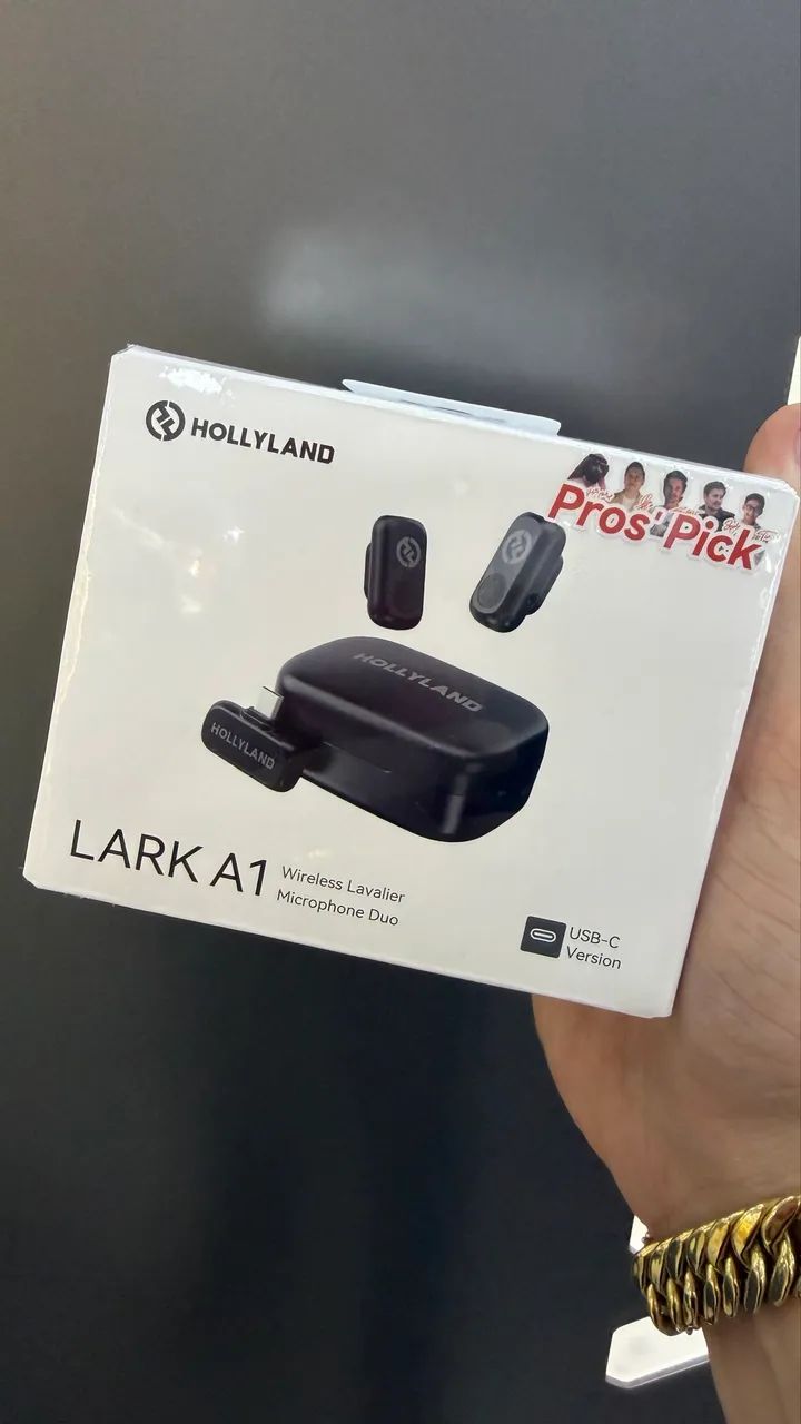 Microfone Lapela HOLLYLAND LARK A1 - Usb-C