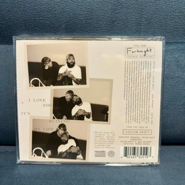 CD Single Taylor Swift Fortnight feat. Post Malone - Foto 3