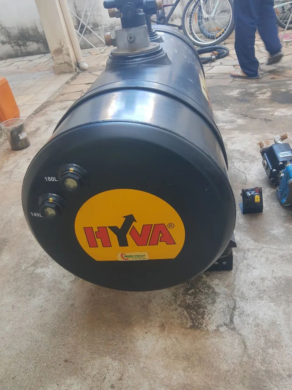 Kit Hidráulico Hyva semi novo  - Foto 5