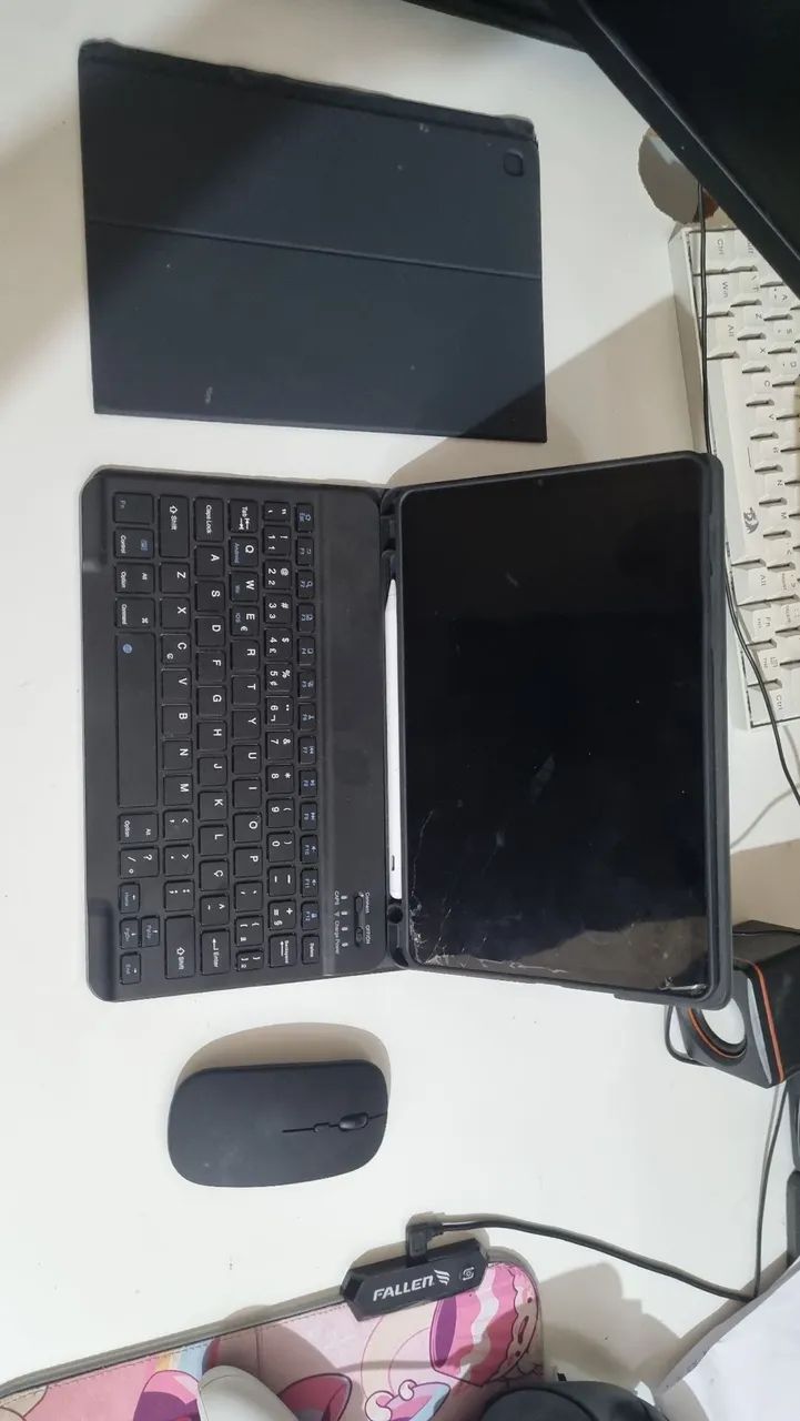 Samsung  Tab S6 Lite c/Canetinha + Mouse e teclado + 2 Capinhas