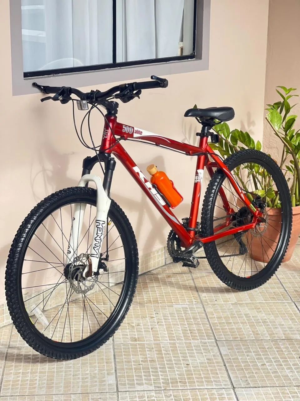 Vendo bicicleta KHS 500 Alite aro 26 - Ótimo estado. - Foto 5