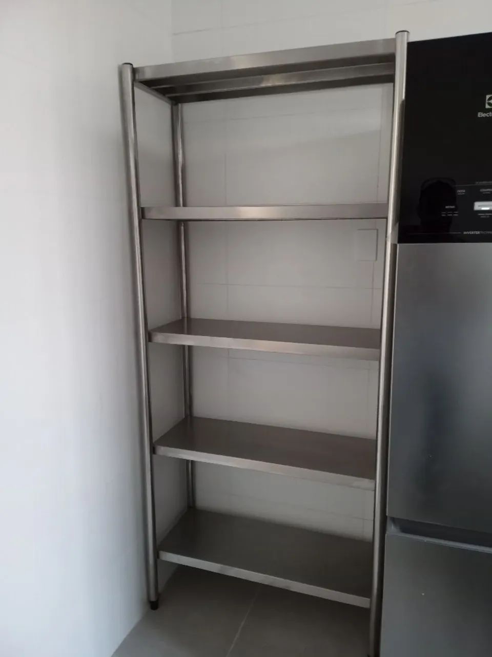 Estantes em aço inoxidável para comércio. - Foto 5
