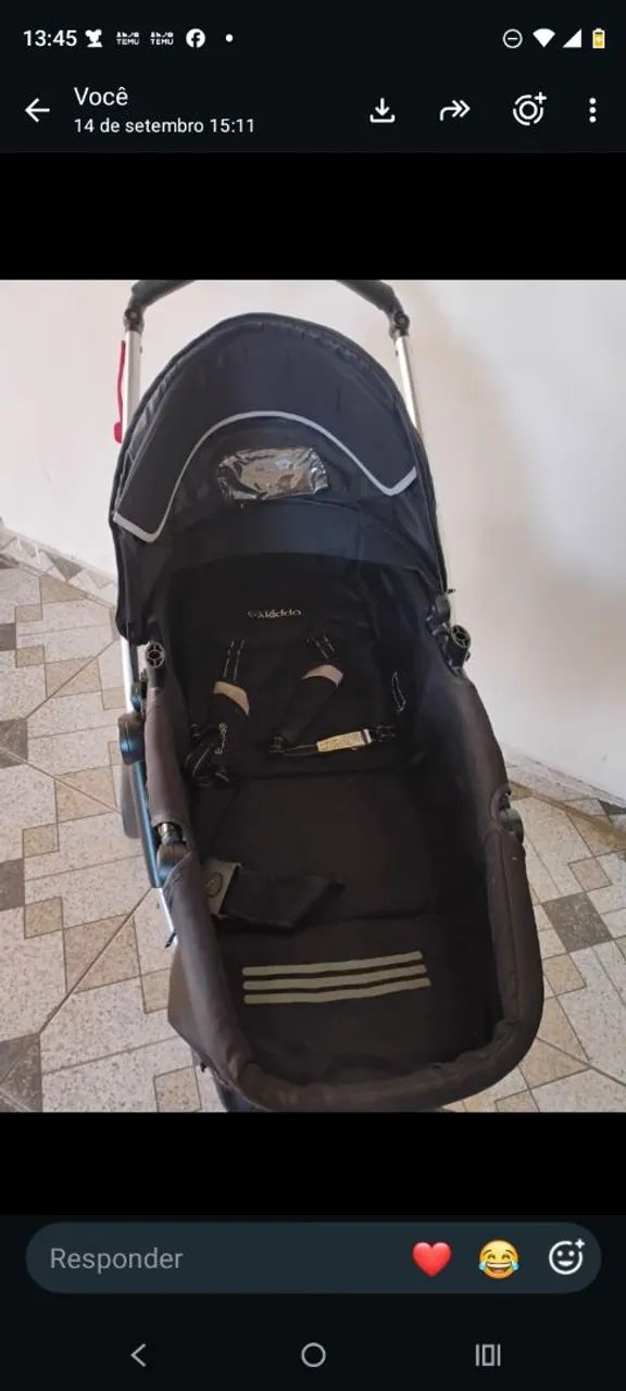 Carinho de bebê 