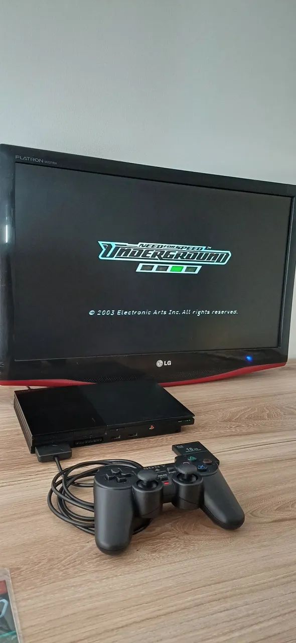 PlayStation 2 funcionando perfeitamente 