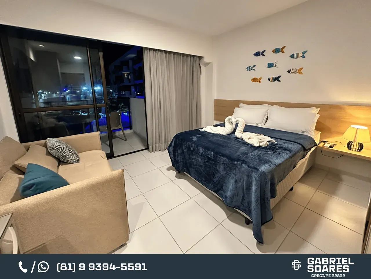 OPORTUNIDADE EM MURO ALTO/PE!! STUDIO MOBILIADO - Foto 3