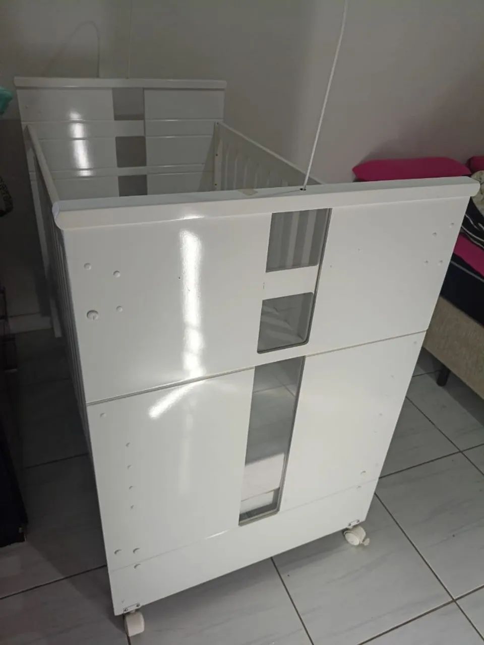 Berço com colchão 