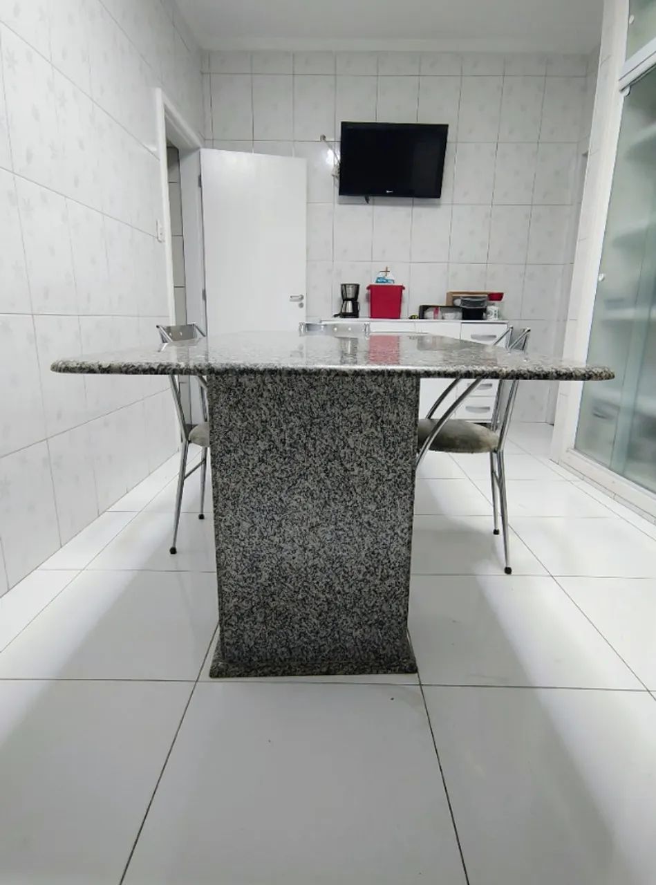 MESA DE GRANITO 2,00 x 1,00 m | TAMPO + PÉ EM GRANITO - Foto 2