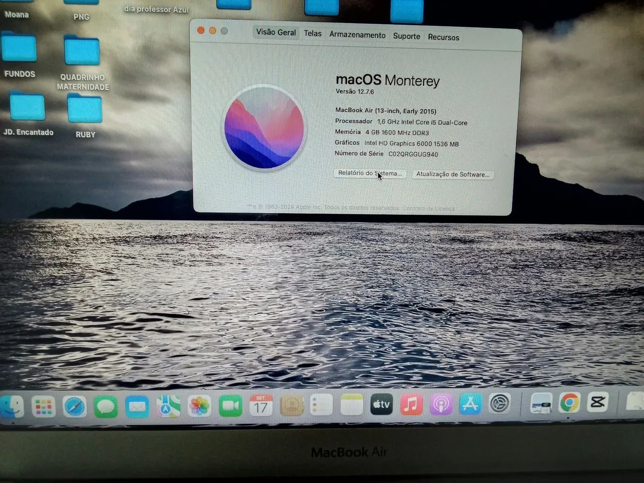 MacBook Air 13 2015 | i5 | 4GB RAM | SSD 128GB - Notebooks - Santa