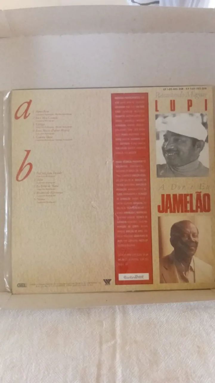 Vinil Jamelao "Lupi, a dor é eu" - Foto 2