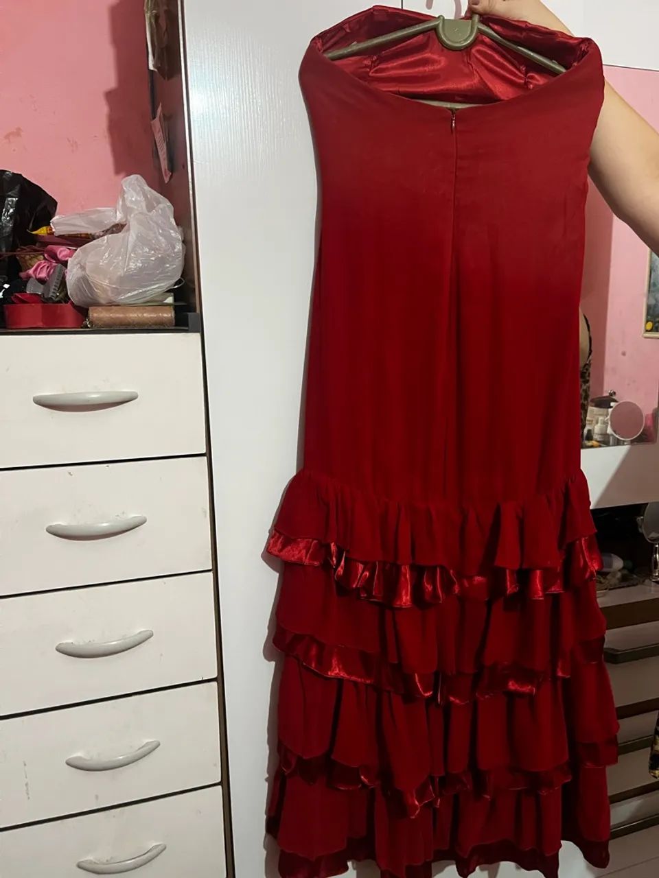 vestido  de festa vermelho  - Foto 3