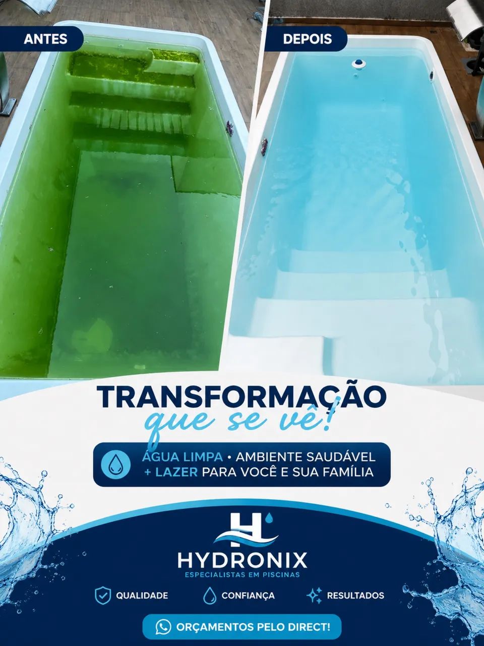 LIMPEZA DE PISCINA 