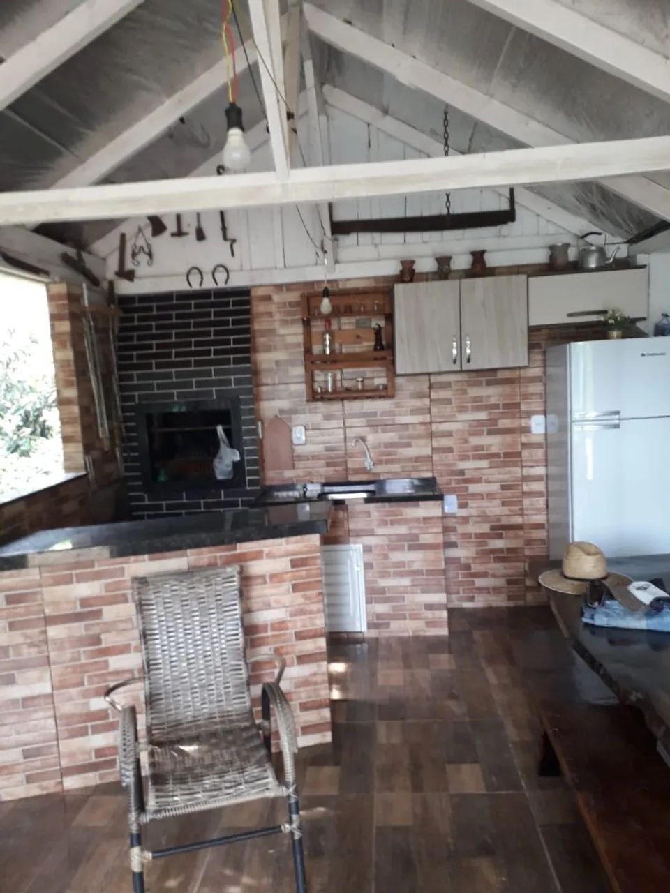 Chacara com casa e tanque peixe - Foto 2
