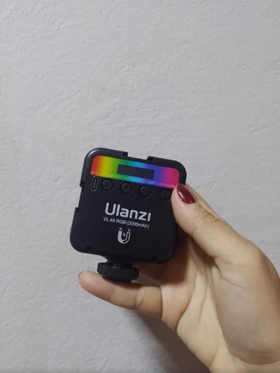 Luz LED RGB Ulanzi VL49 Nova Lacrada - Foto 4