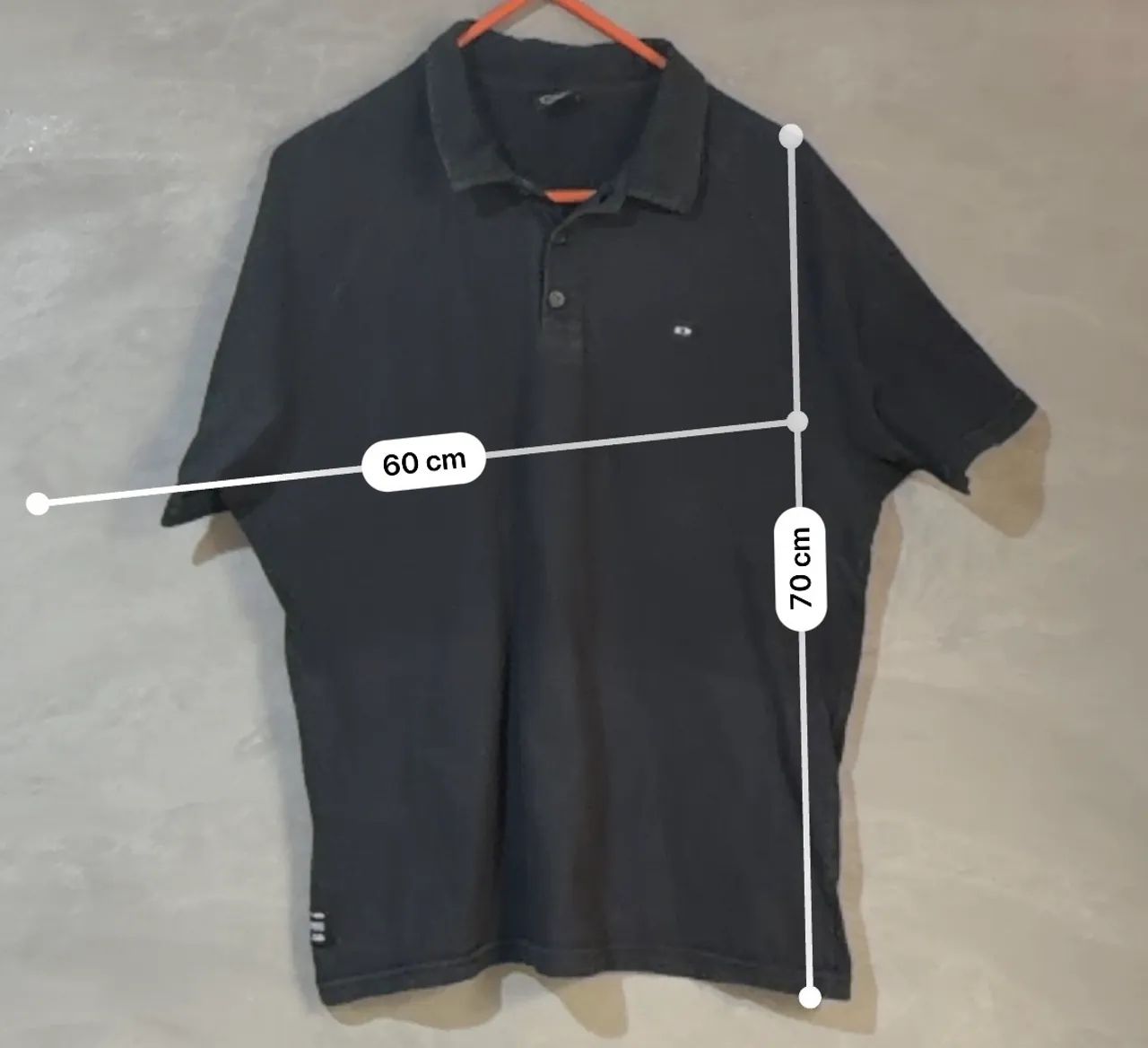 Camisa polo Oakley preta - Foto 2