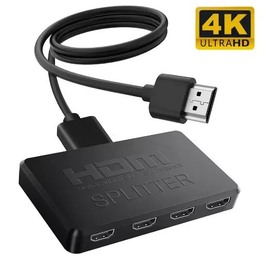 Divisor compatível com hdmi 4k 2k, 1 em 4 saídas - Foto 3