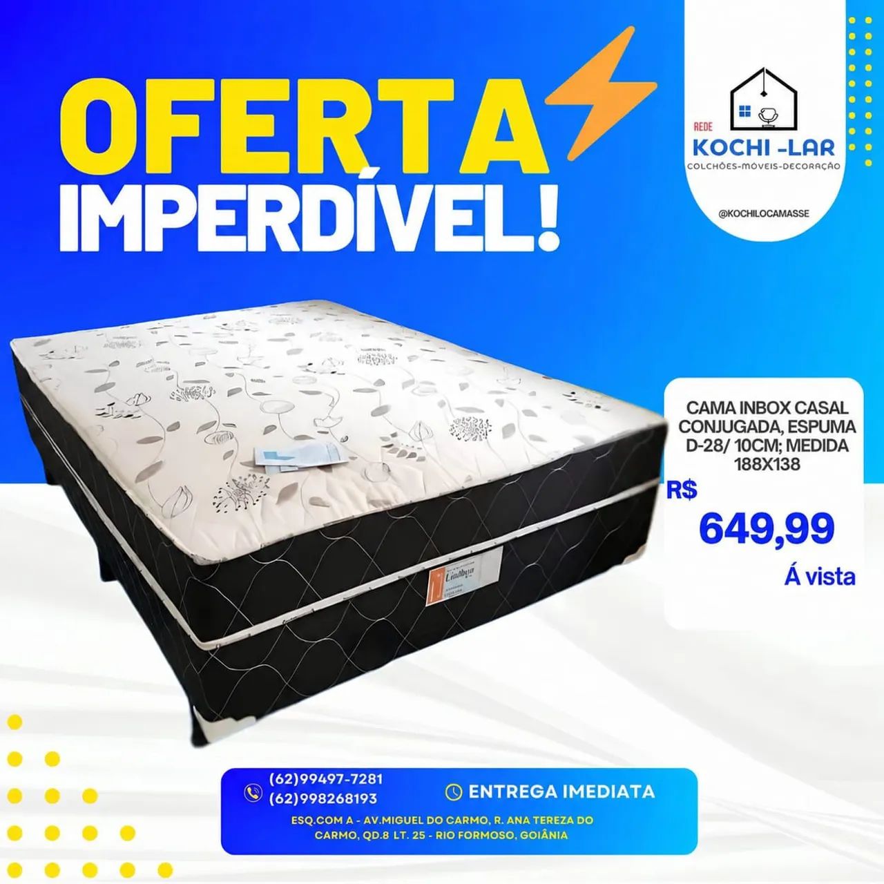 Cama box de casal