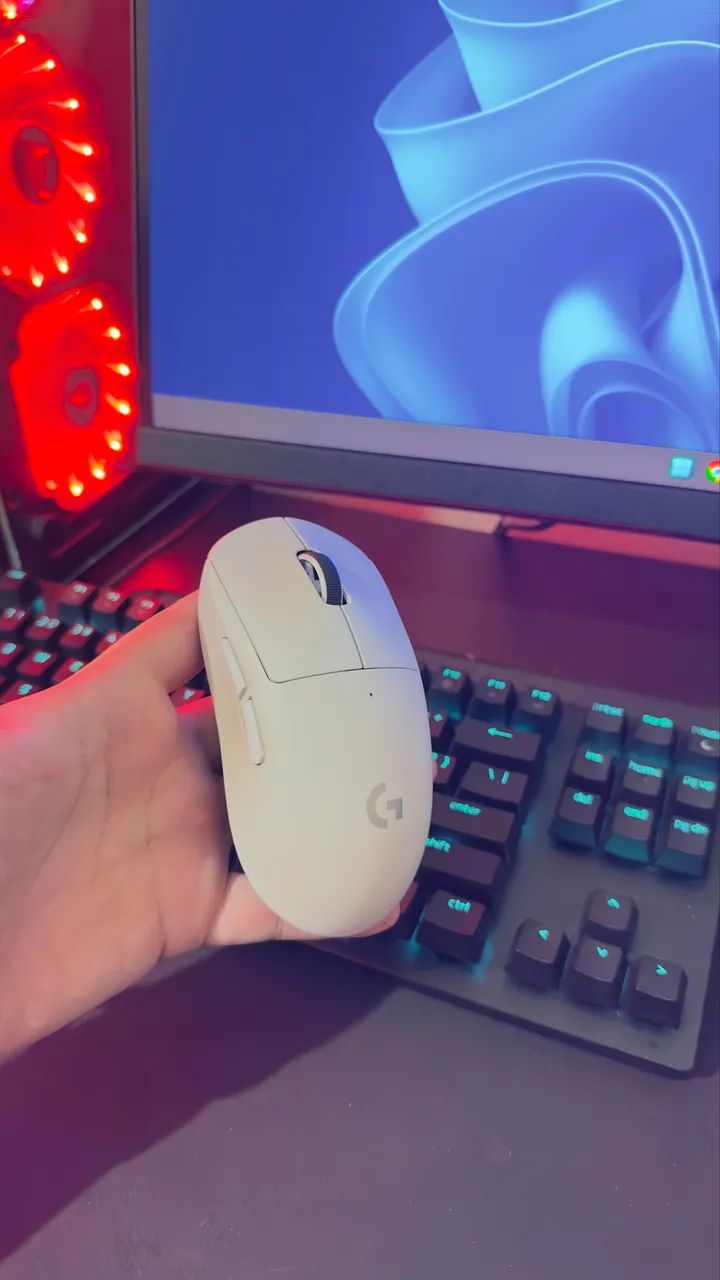 Mouse Logitech G Pro X Superlight Branco65690770182785120