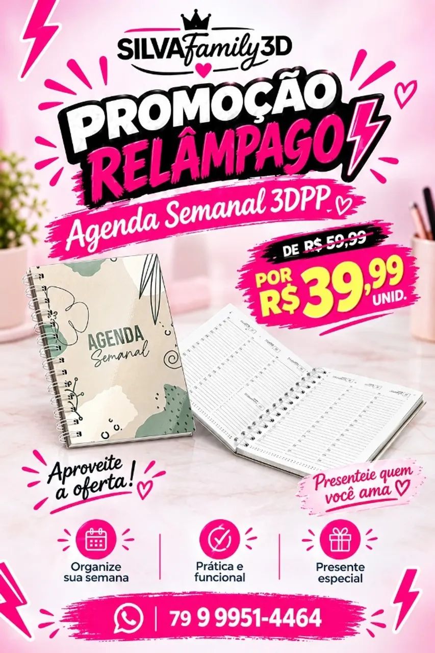 Agenda personalizada SILVAfamily3D