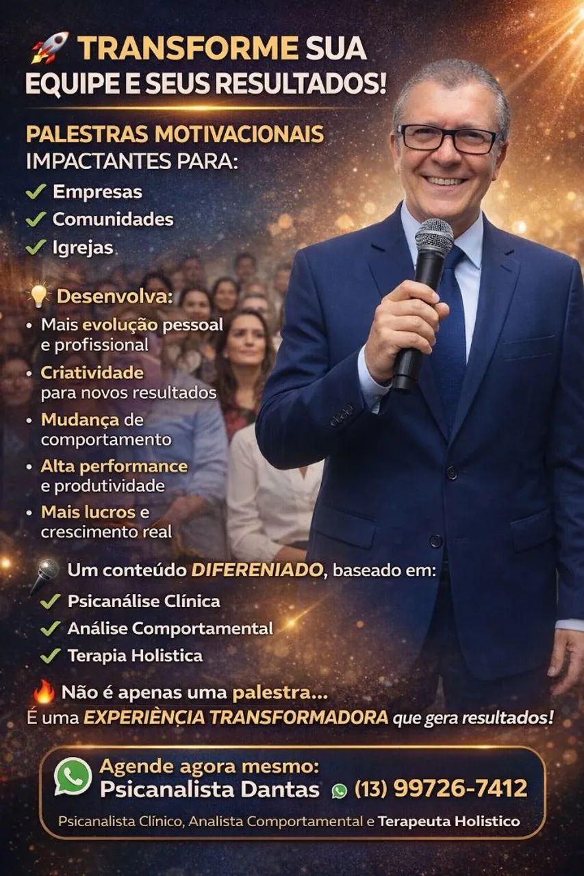 Psicanalista Dantas  - Foto 2
