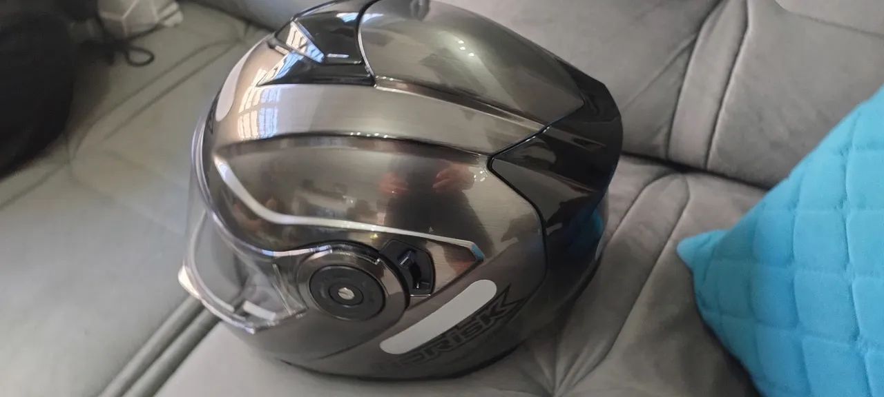 Capacete Norisk com óculos número 62 - Foto 6