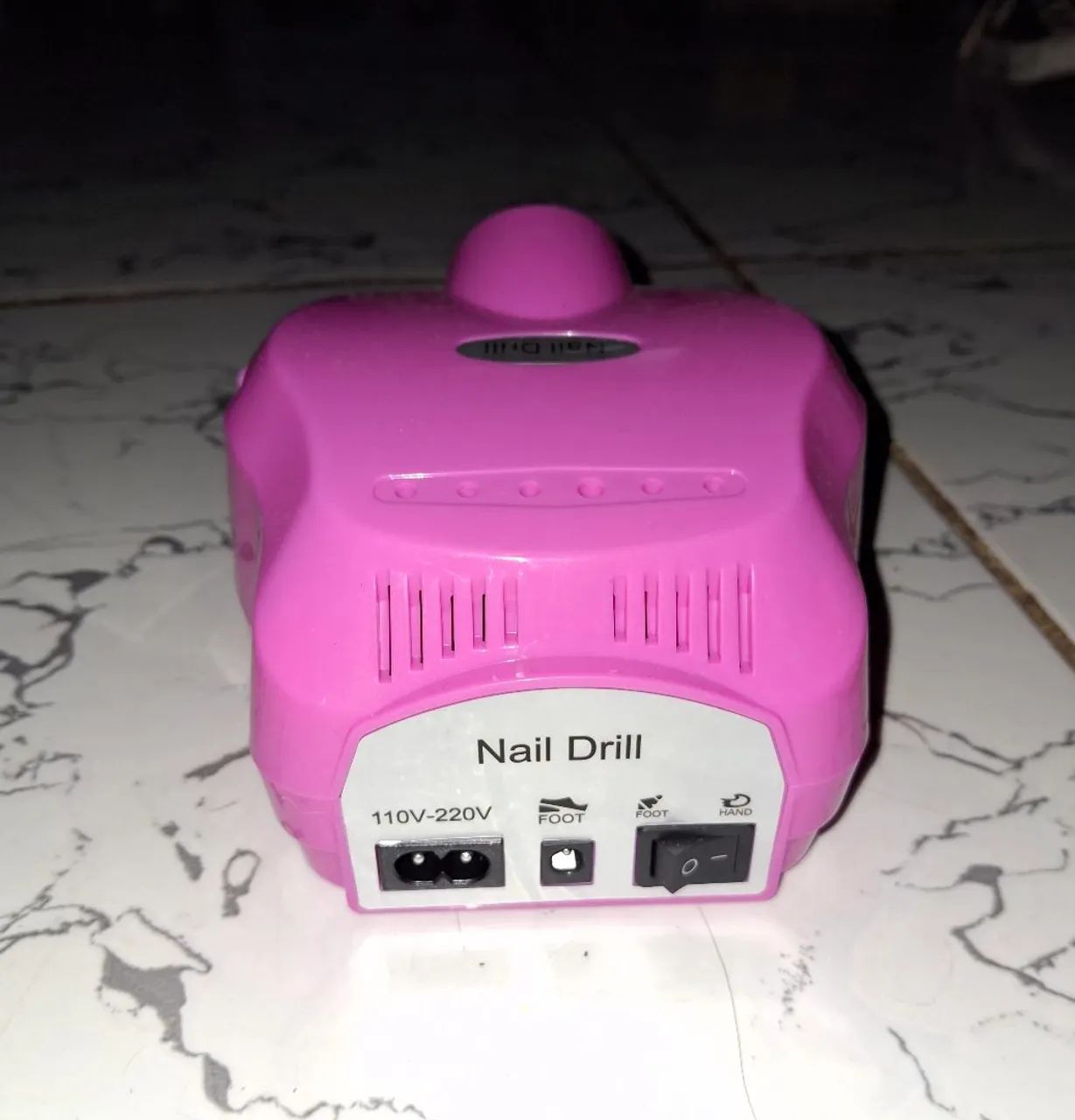 Motor porquinho Nail Drill rosa - Foto 3