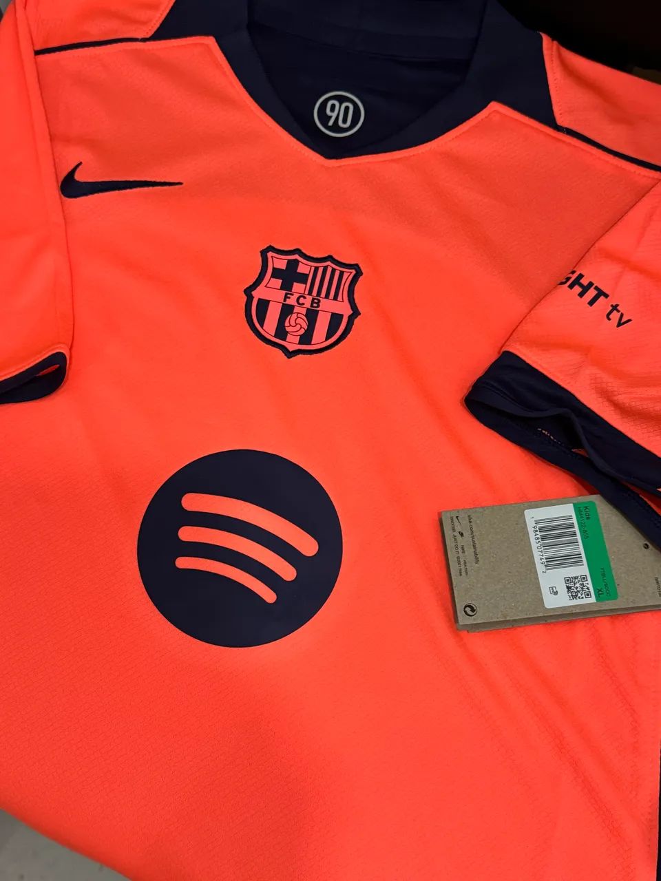 Camisa Barcelona Nike Total 90 Infantil original  - Foto 2