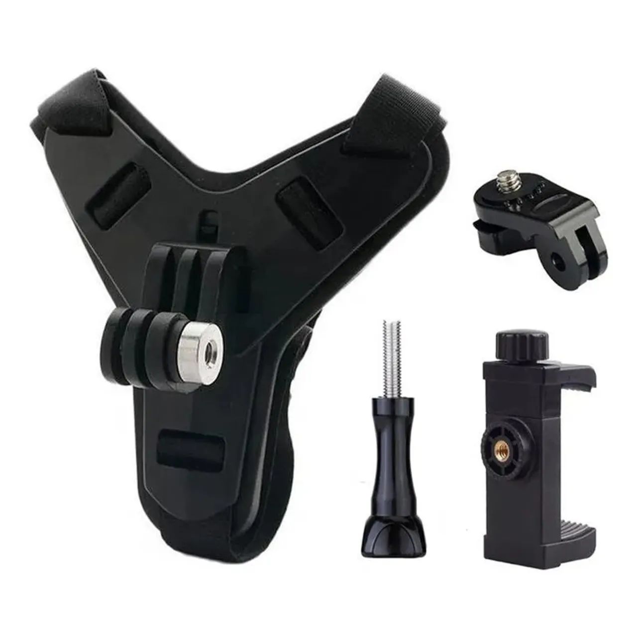 Suporte celular capacete moto camera - Foto 6