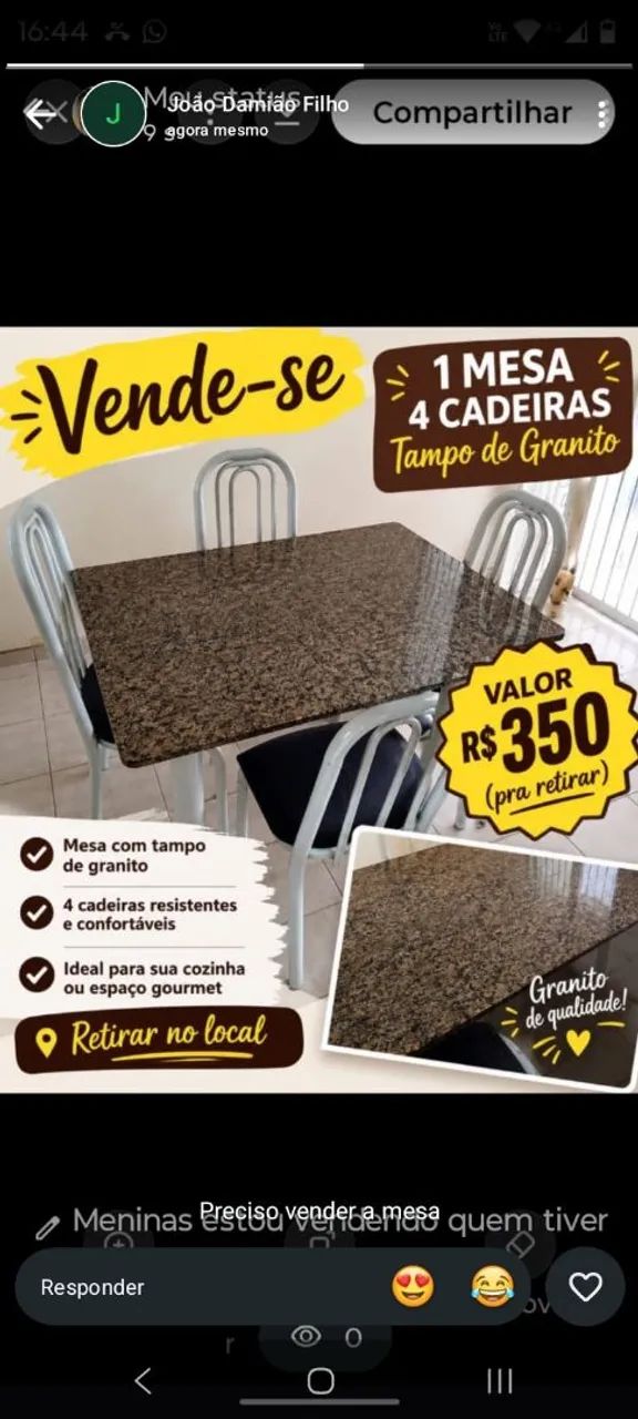 Mesa granito