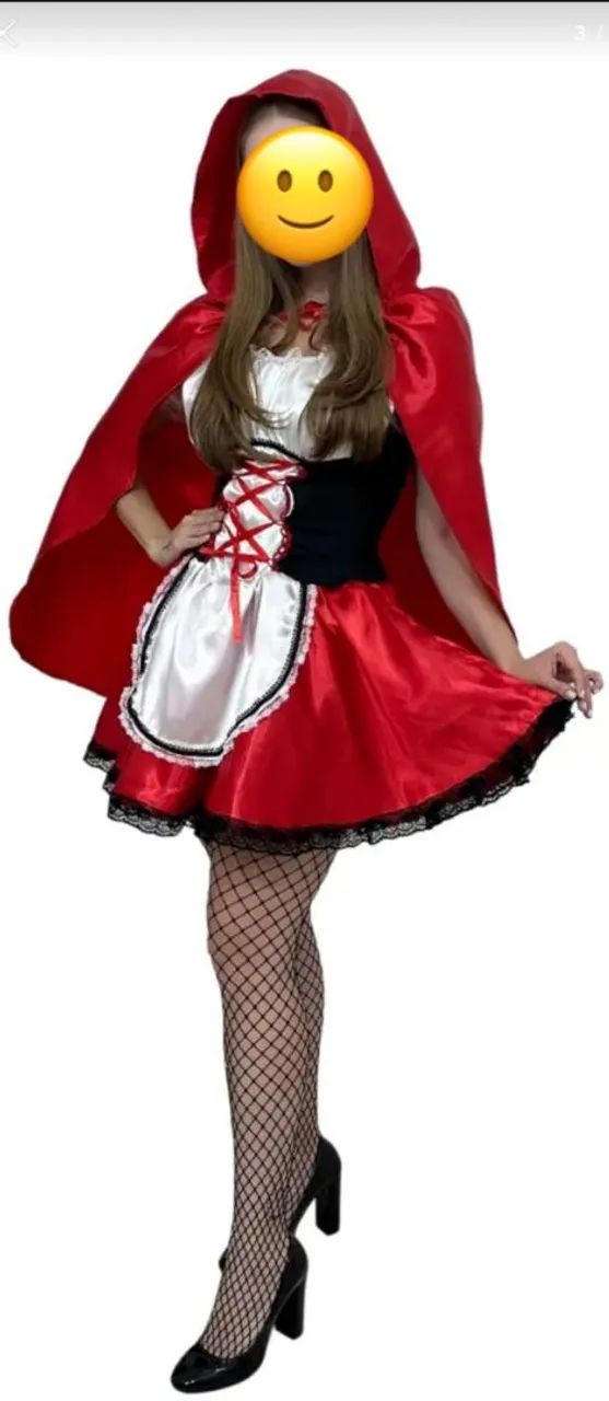 Fantasia chapeuzinho vermelho GG nova - Foto 3