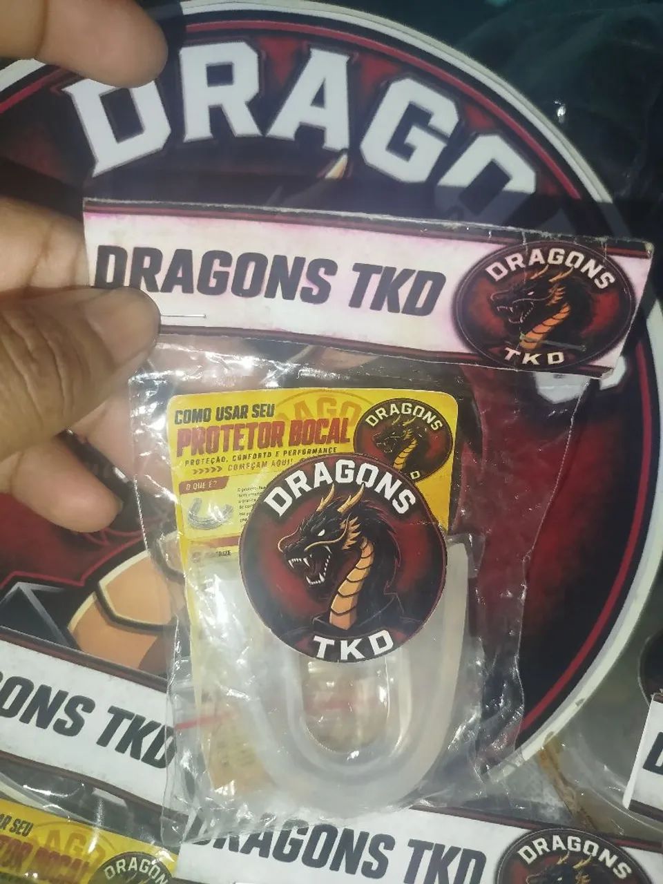 Protetor bucal Dragons TKD  - Foto 3