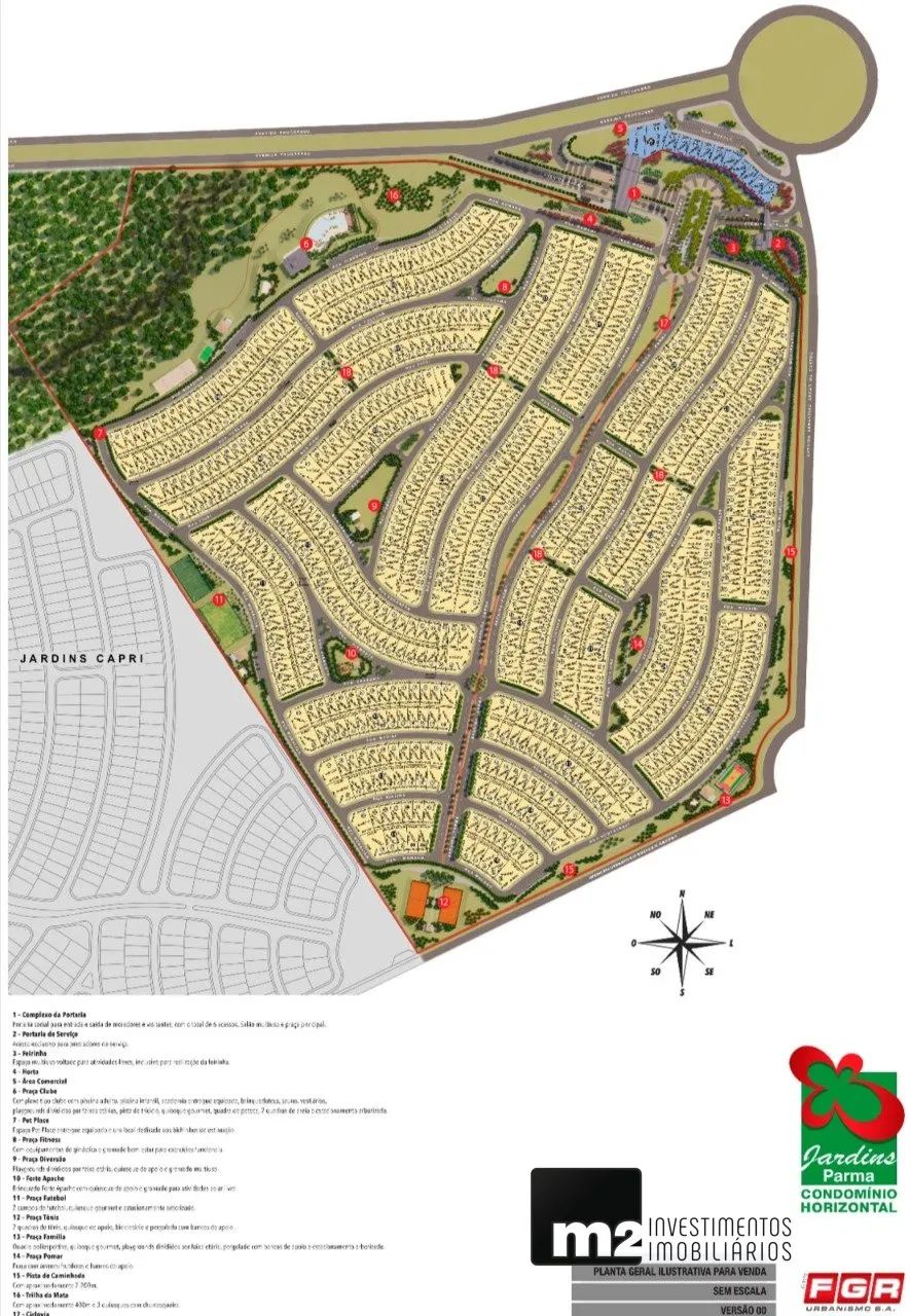 Lote Quitado 277m² no Jardins Parma
