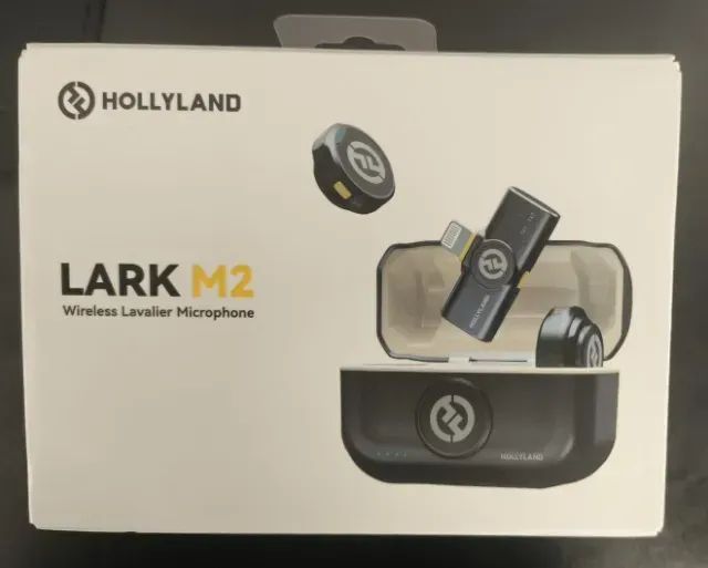 MICROFONE HOLLYLAND LARK M2 P/ IPHONE - Foto 2