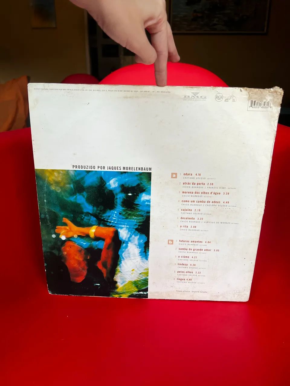 Lp disco Vinil da Gal Costa, Mina D'Água Do Meu Canto - Foto 2