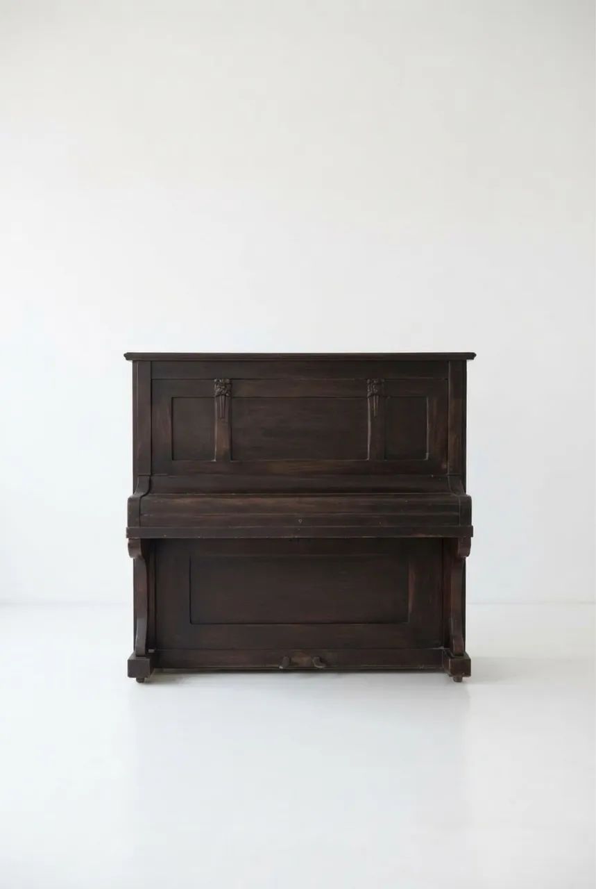 Piano Gebr. Zimmermann Vertical ou de Parede Funcionando    - Foto 2