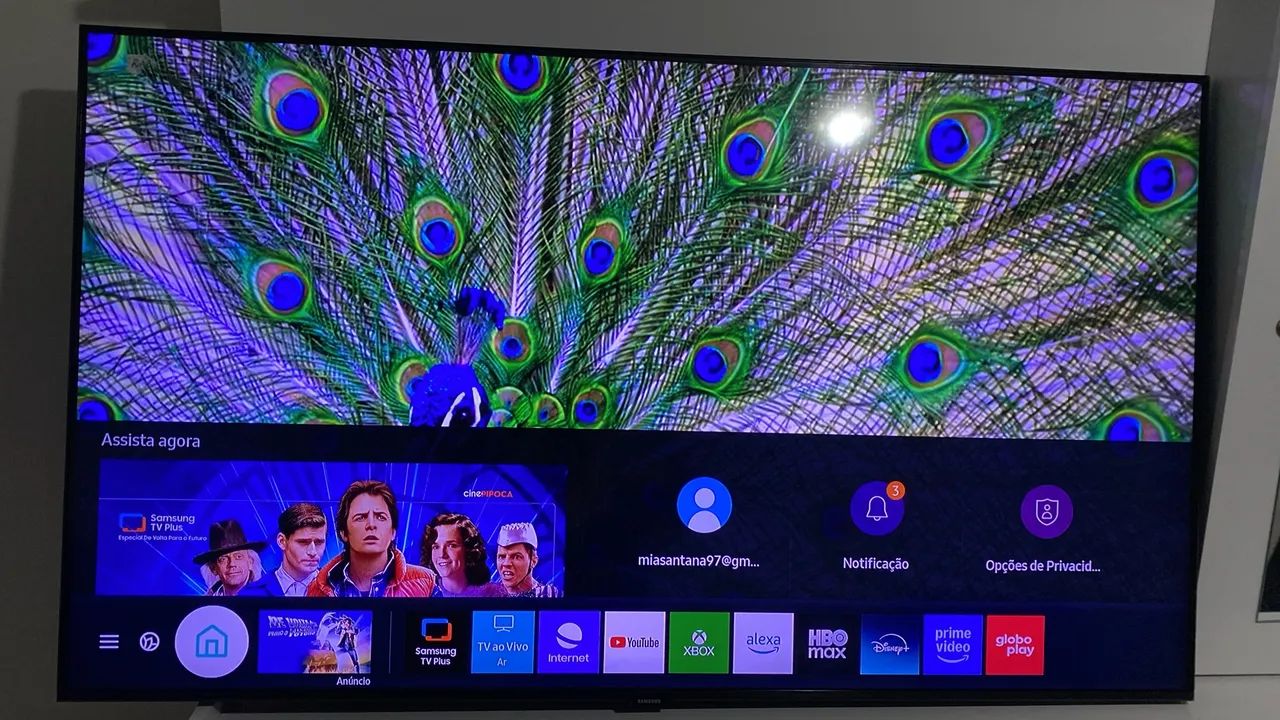 Smart tv 4k 50 polegadas Samsung Xbox integrado sem detalhes 
