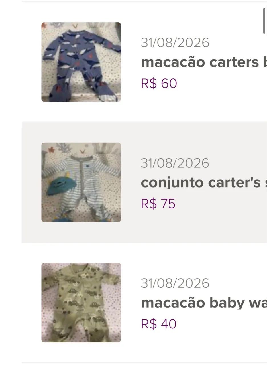 Roupas de bebê  - Foto 4