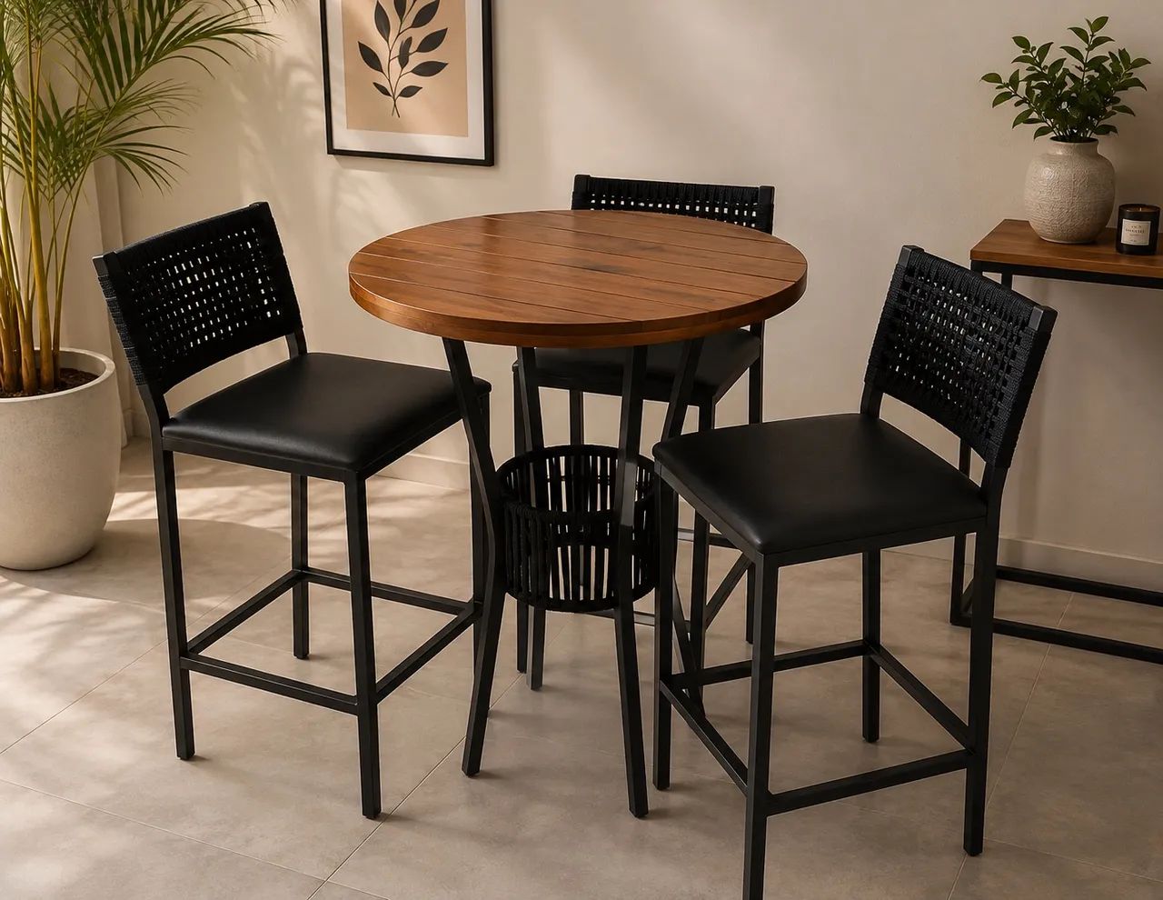 Conjunto bistrô / mesa e cadeiras 
