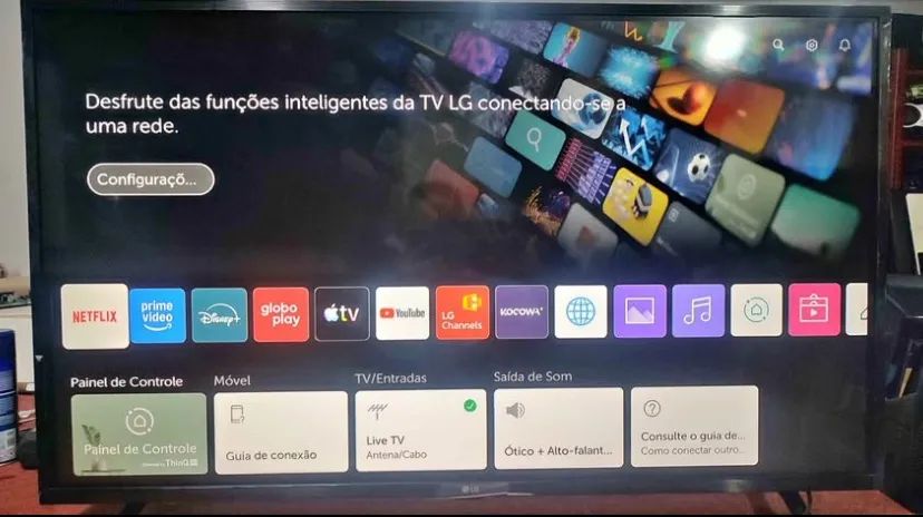 SMART TV 43? MARCA LG - NOVA  - Foto 2