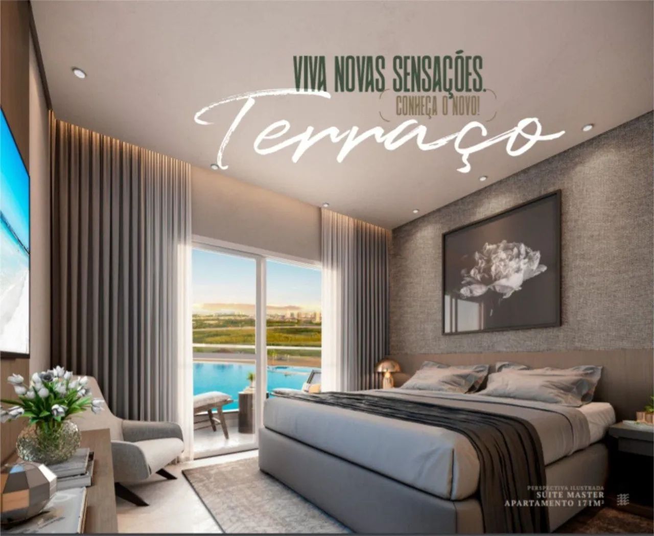 Agio do terraço Brasil Beach - Foto 4